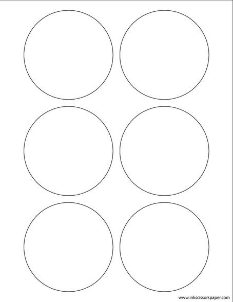 1 Inch Circle Label Template Template 3 1 4 Inch Round Labels Inkscissorspaper