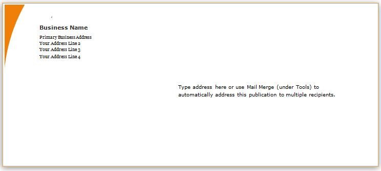 10 Envelope Template Word 2 40 Editable Envelope Templates for Ms Word