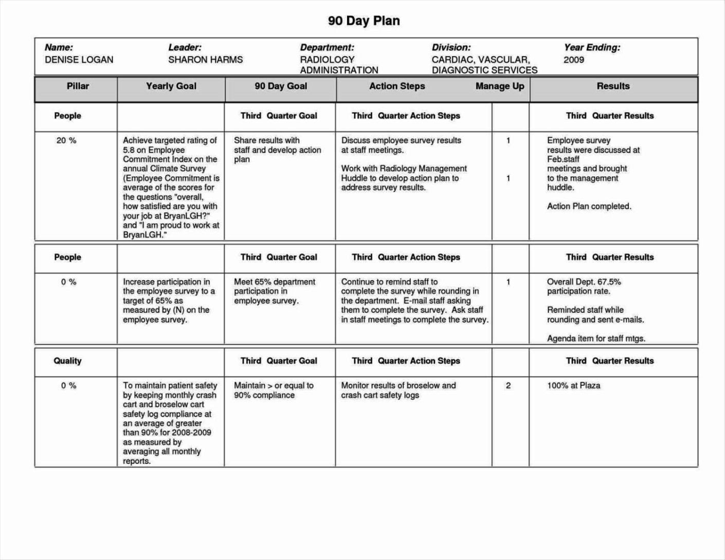 100 Day Plan Template 100 Day Plan Template Excel Sampletemplatess