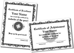 123 Awards Certificates Free Printable formal Certificate Templates Landscape