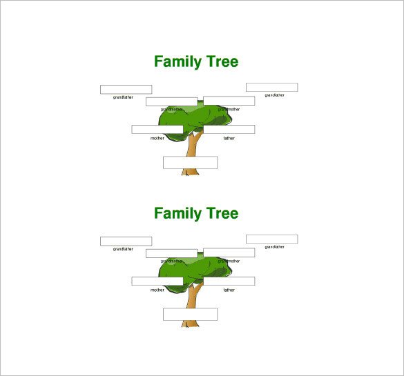 3 Generation Family Tree Three Generation Family Tree Template – 10 Free Word