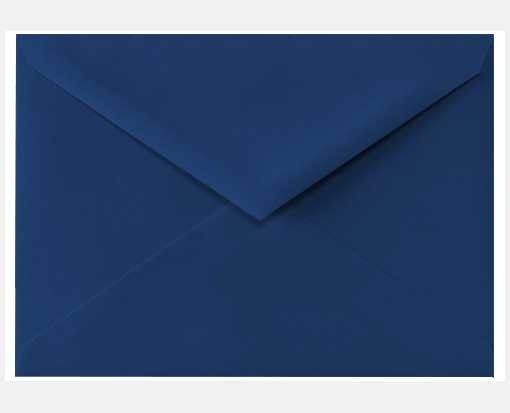 4 Bar Envelope Template Navy Blue A1 Envelopes Pointed Flap