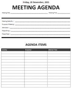 4 H Meeting Minutes Template attractive Meeting Agendas