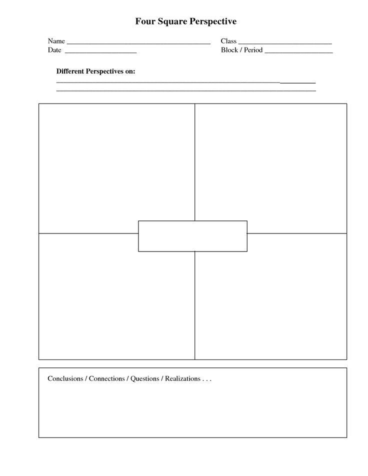 4 Square Writing Template 1000 Ideas About Four Square Writing On Pinterest
