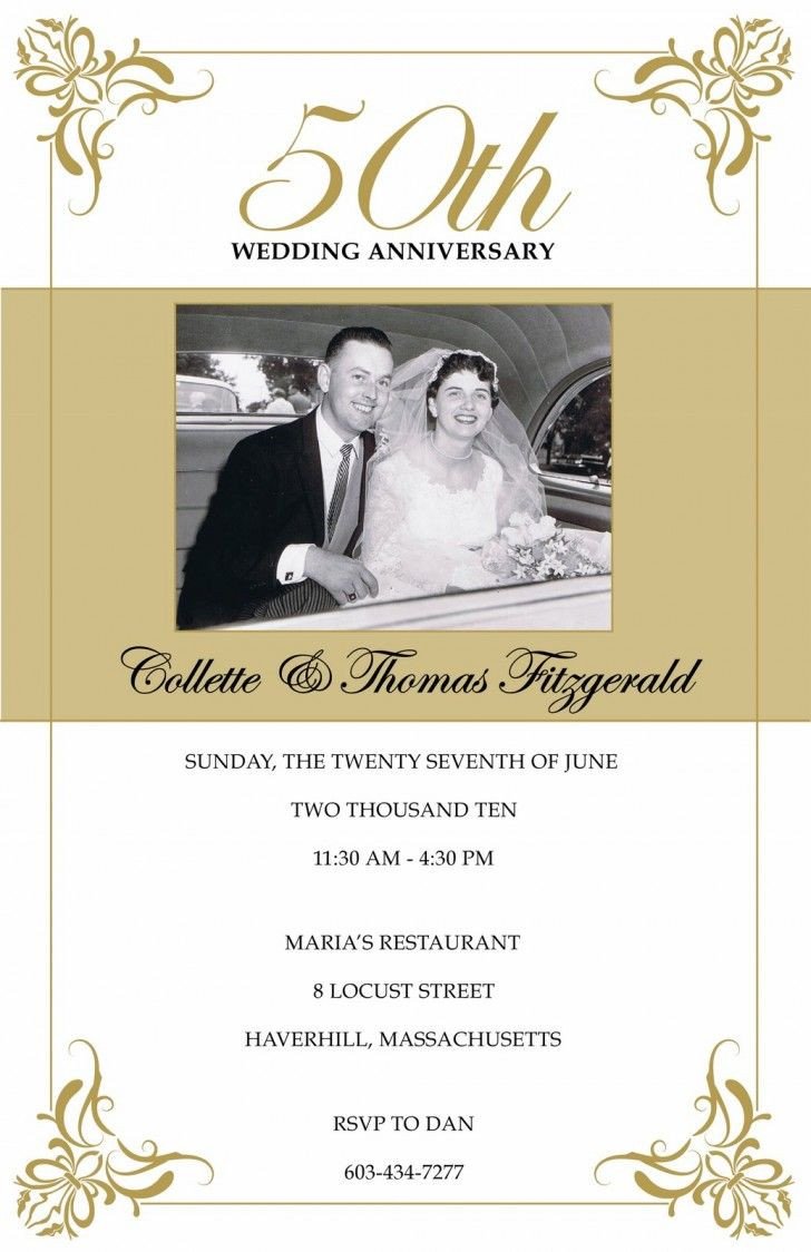 50th Anniversary Invitations Templates 10 Best Anniversary Invitation Images On Pinterest