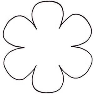 6 Petal Flower Template 6 Petal Flower Template Bing