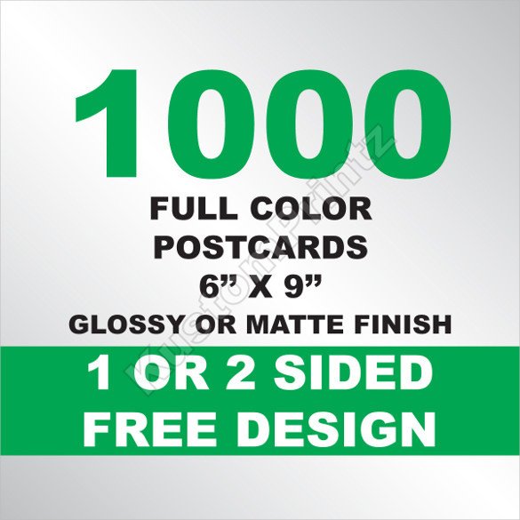 6 X 9 Postcard Template 12 6×9 Postcard Templates – Free Sample Example format