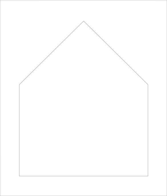 A7 Envelope Liner Template A7 Envelope Template