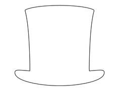 Abraham Lincoln Hat Template Pin by Muse Printables On Printable Patterns at
