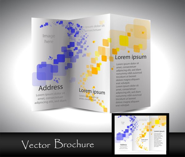 Adobe Illustrator Brochure Templates Brochure Template Free Vector In Adobe Illustrator Ai
