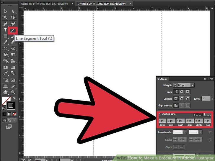Adobe Illustrator Brochure Templates How to Make A Brochure In Adobe Illustrator 10 Steps