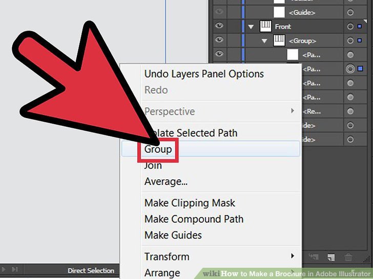 Adobe Illustrator Brochure Templates How to Make A Brochure In Adobe Illustrator 10 Steps