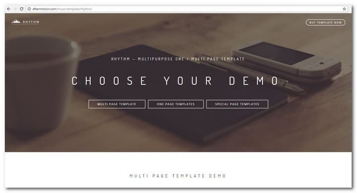 Adobe Muse Free Templates 30 Brilliant Premium and Free Adobe Muse Templates for 2017