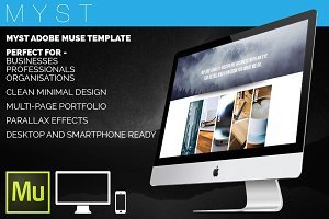 Adobe Muse Portfolio Templates Folio Adobe Muse Template Website Templates On