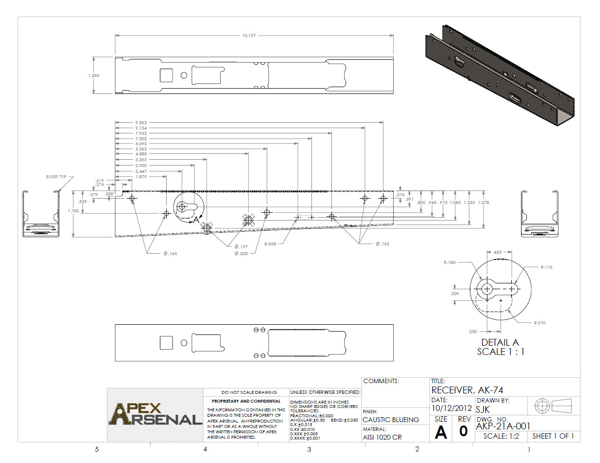 Ak 47 Receiver Template Ak 74 Print by Gundamgpo3 On Deviantart