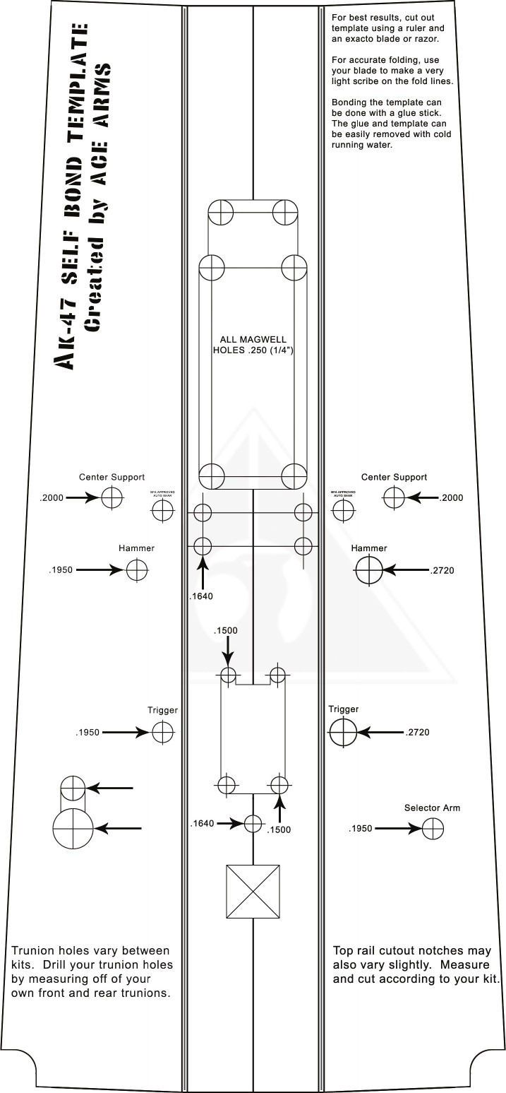 Ak 47 Receiver Template Ak Ace Ak Ace