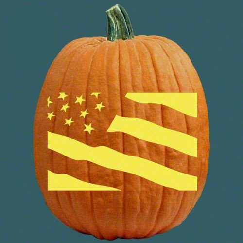 American Flag Pumpkin Carving Template 17 Best Images About Jack O Lanterns On Pinterest