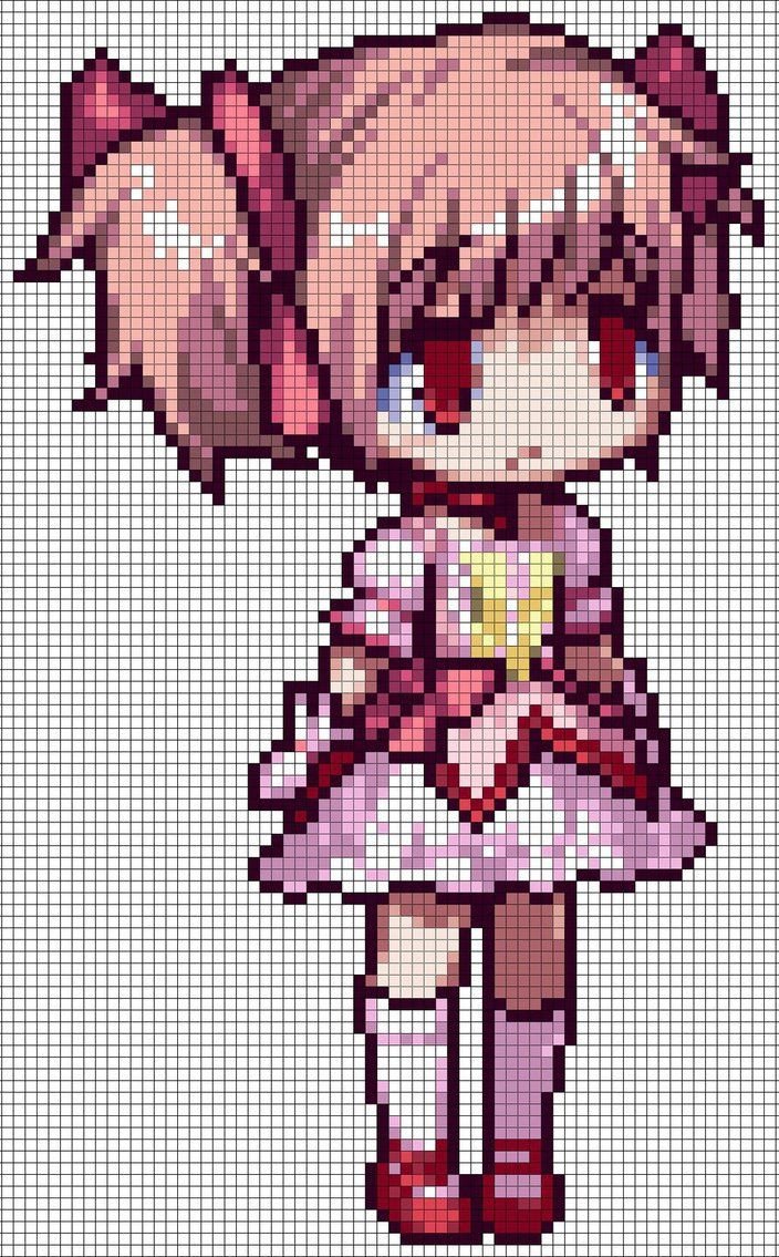 Anime Pixel Art Grid 1000 Ideas About Pixel Art Grid On Pinterest
