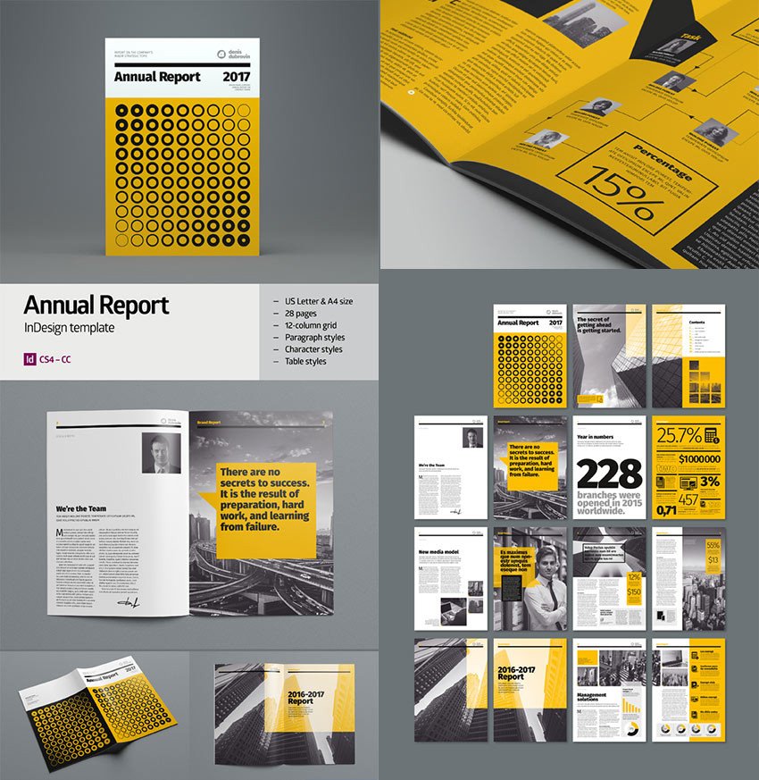 Annual Report Design Templates 15 Annual Report Templates with Awesome Indesign Layouts