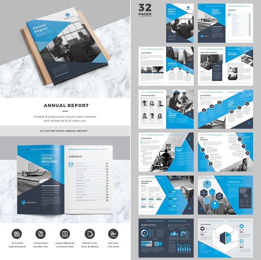 Annual Report Design Templates 15 Annual Report Templates with Awesome Indesign Layouts