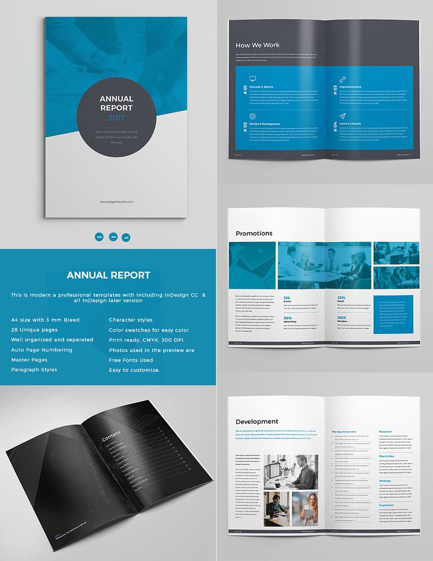 Annual Report Design Templates 15 Annual Report Templates with Awesome Indesign Layouts