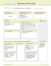 Ati System Disorder Template Example System Disorder Scoliosis Active Learning Template