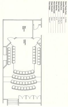 Auditorium Seating Chart Template 7 Best Auditorium & Fixed Seating Layout Templates Images