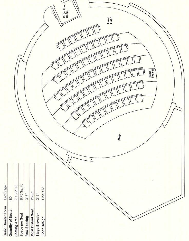 Auditorium Seating Chart Template 7 Best Auditorium & Fixed Seating Layout Templates Images