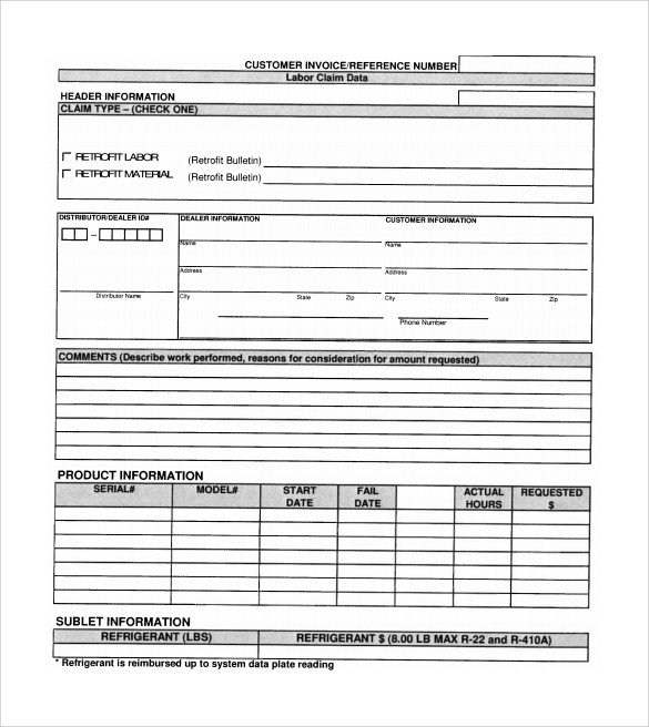 Auto Repair Invoice Templates Sample Auto Repair Invoice Template 14 Download Free
