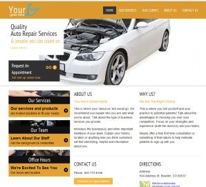 Auto Repair Website Template Auto Repair Website Templates the Real Deal Auto Repair