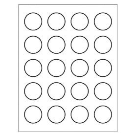 Avery 2 Round Label Template Free Avery Template for Microsoft Word Round Label 8293
