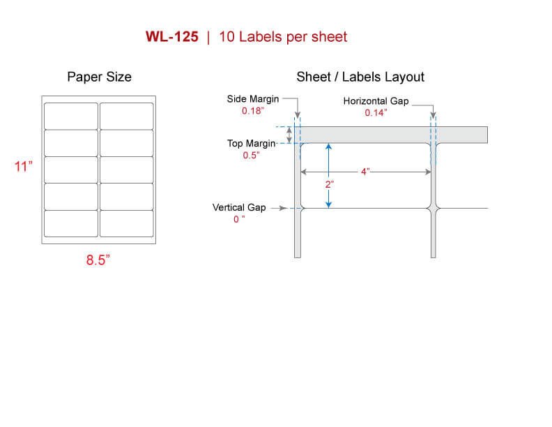 Avery 5163 Labels Template Avery 6427 Word Template