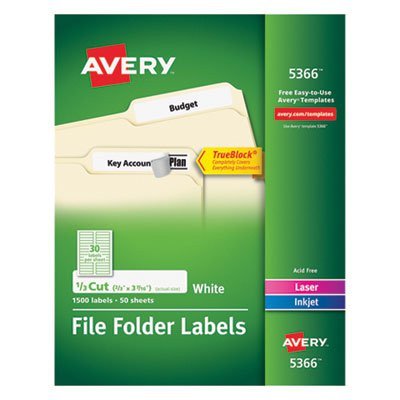 Avery 8593 Label Template Avery 5366 Labels