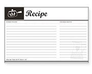 Avery Recipe Card Template Avery Design &amp; Print Line Recipe Binder Templates
