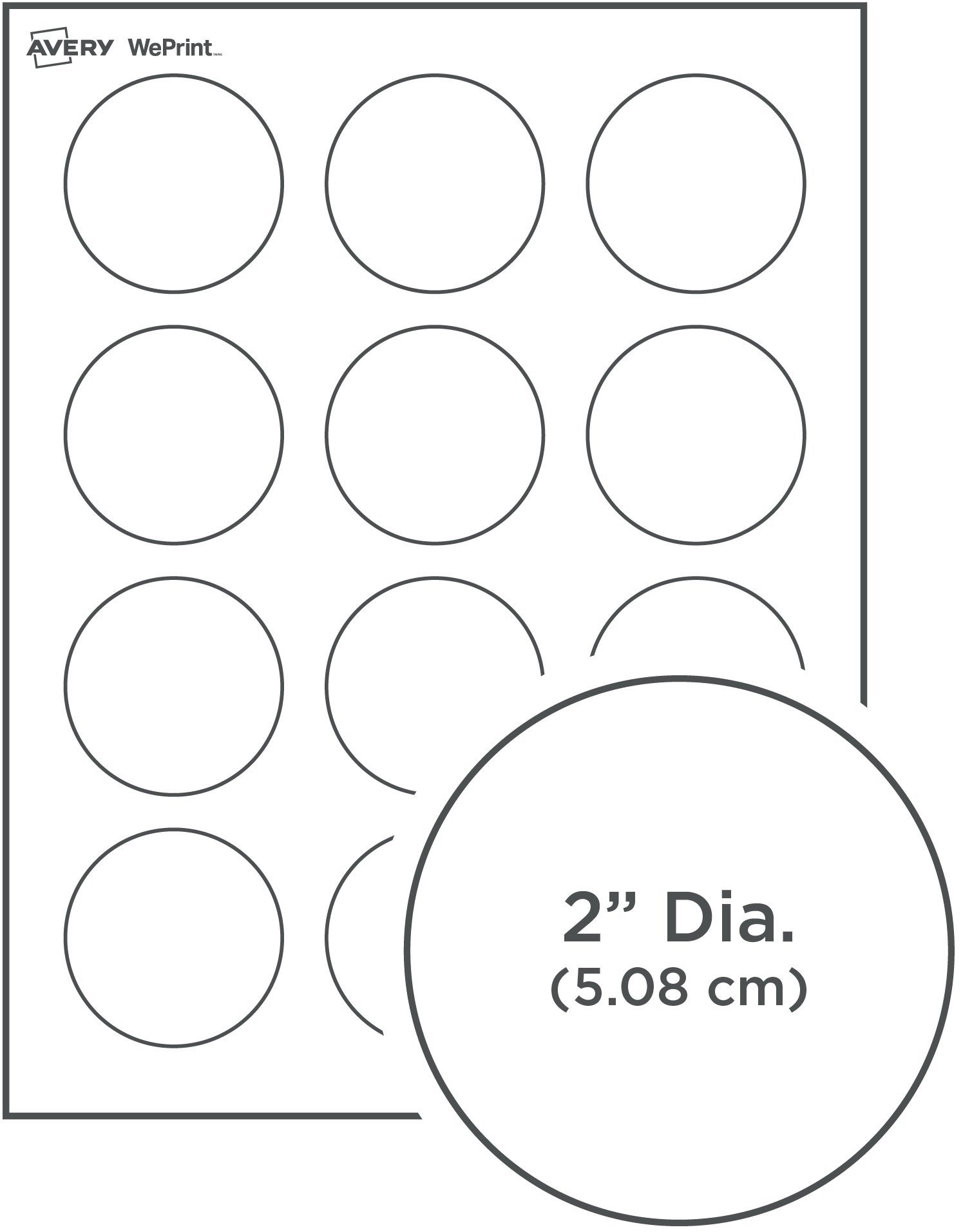 Avery Round Label Template Round Labels