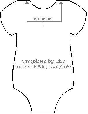 Baby Shower Banner Templates Here S the Template to Make the Onesie Banner for Baby