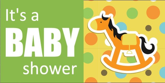 Baby Shower Banner Templates Rocking Horse Baby Shower Banner Template From Banners