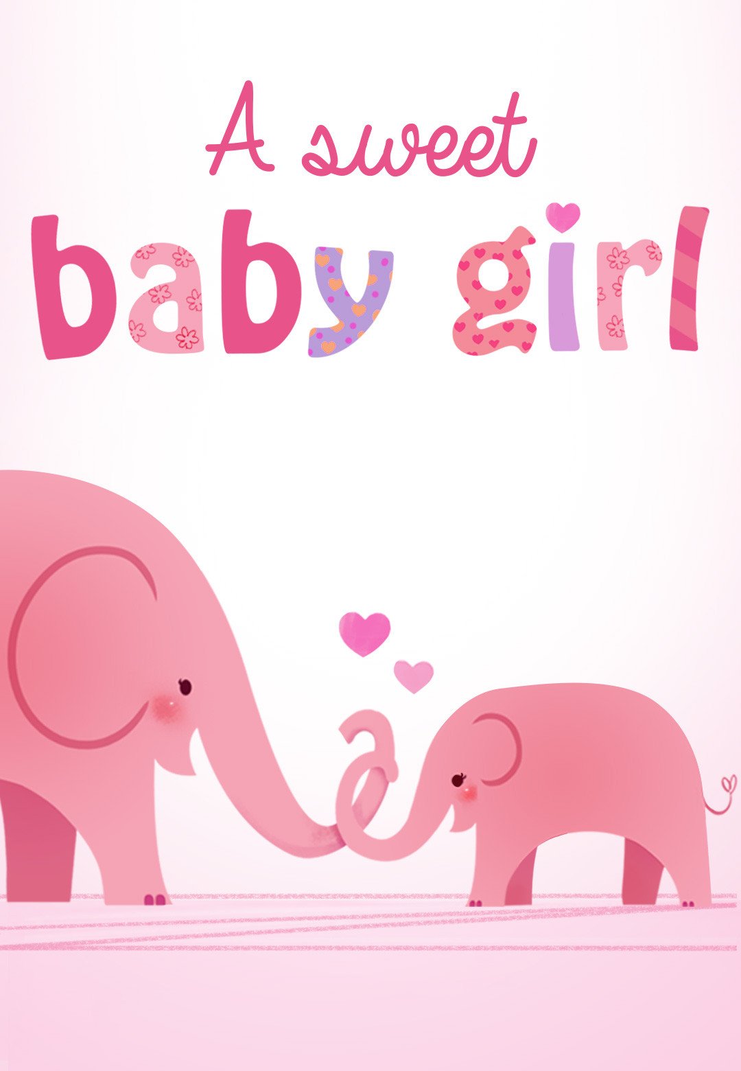 Baby Shower Card Template forever In Your Heart Baby Shower &amp; New Baby Card