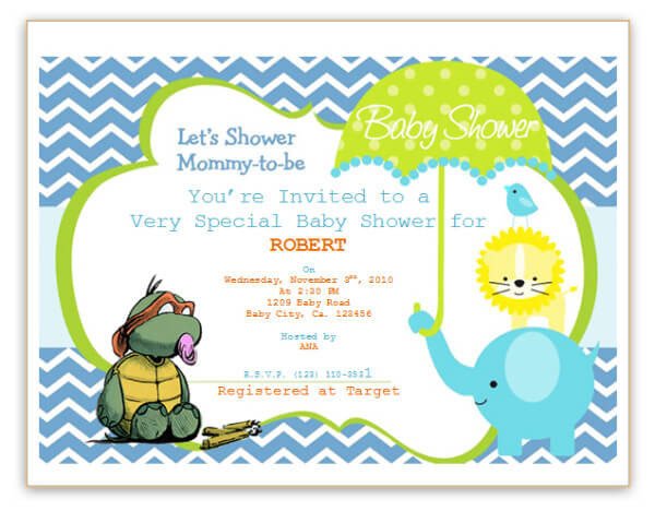 Baby Shower Flyer Template Free Printable Baby Shower Flyers Template