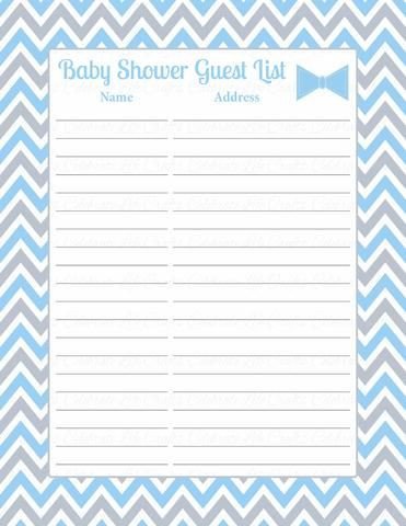 Baby Shower Guest List 69 Best Baby Shower Decorations &amp; Favors Images On