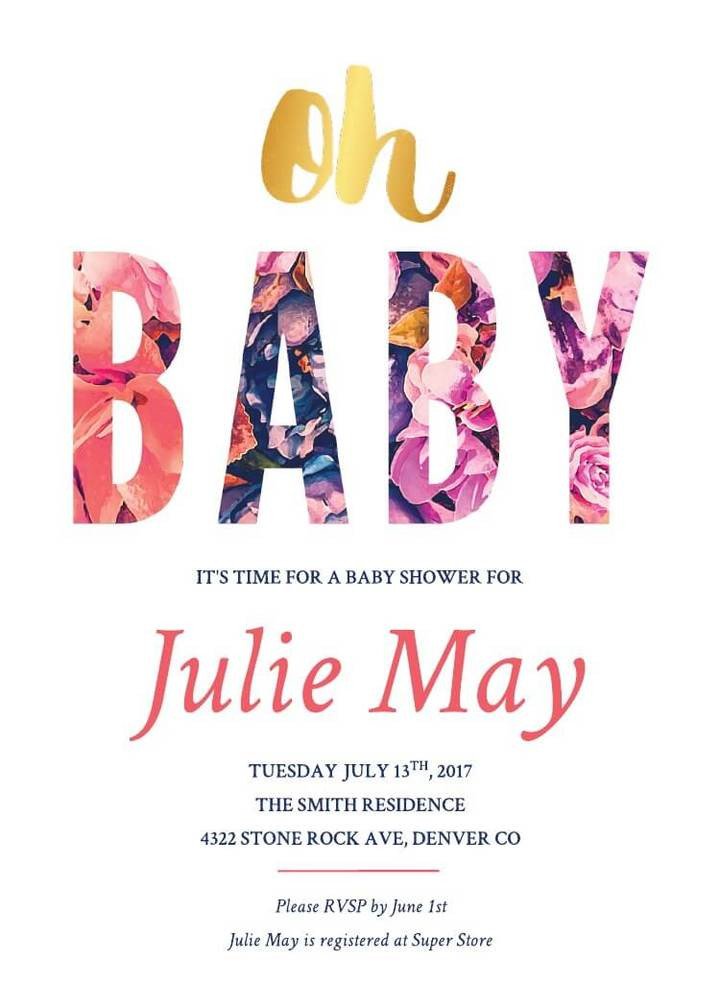 Baby Shower Invitation Template 16 Free Invitation Card Templates & Examples Lucidpress