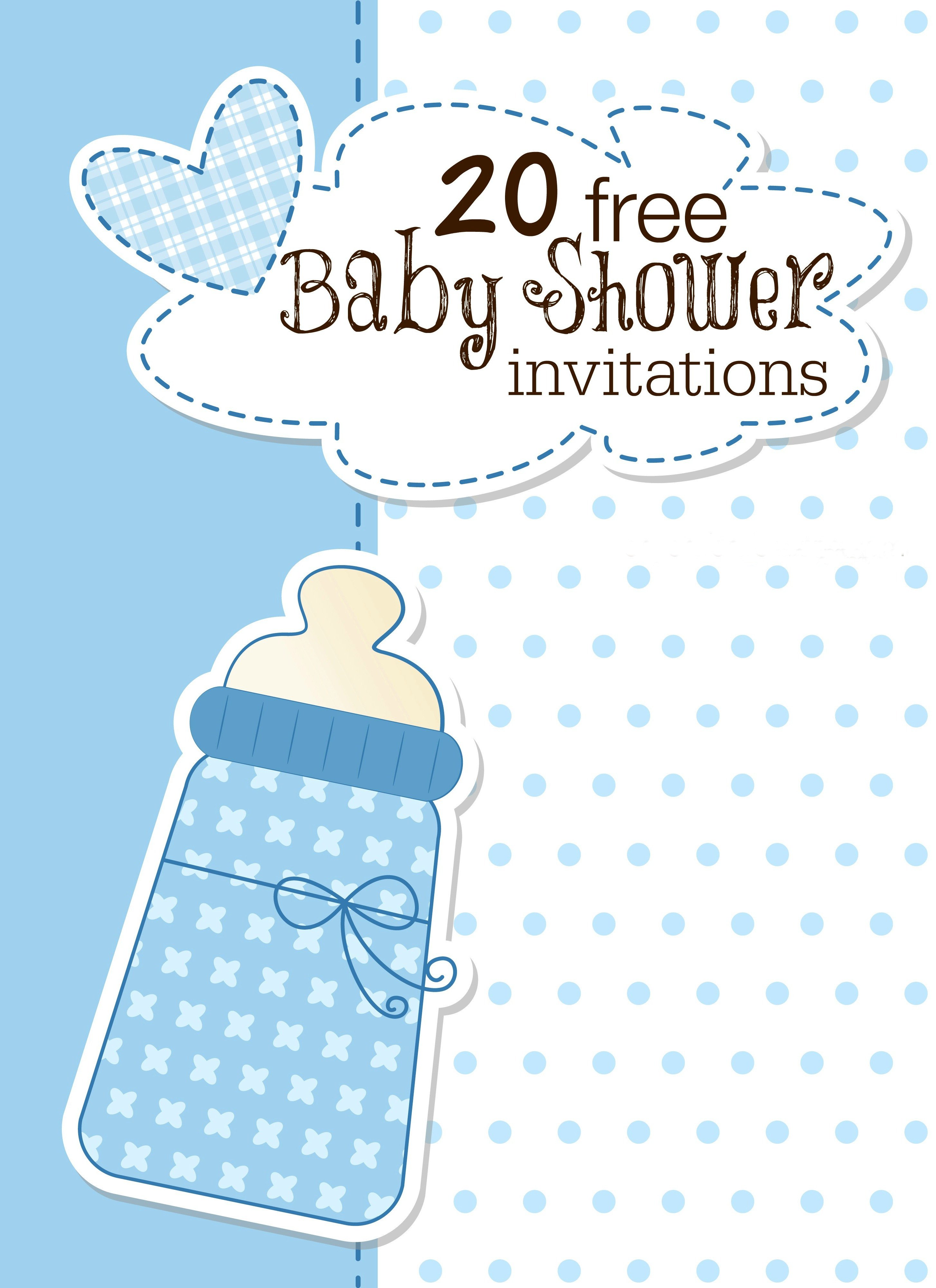 Baby Shower Invitation Template Printable Baby Shower Invitations