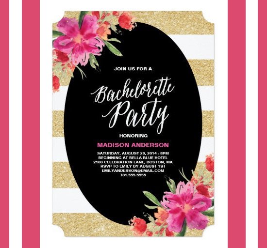 Bachelorette Party Invitation Template 41 Bachelorette Invitation Templates Psd Ai