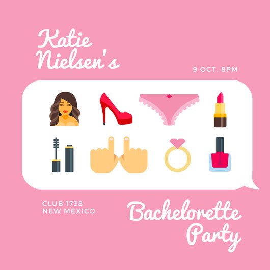 Bachelorette Party Invitation Templates Customize 104 Bachelorette Party Invitation Templates