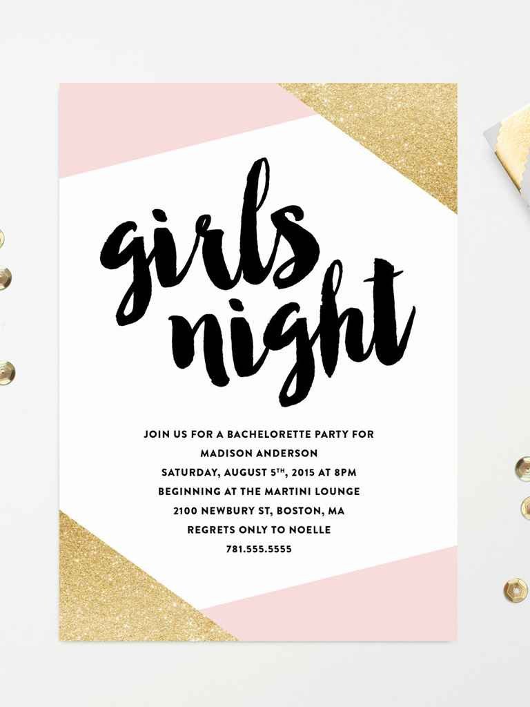 Bachelorette Party Invitations Template Free 14 Printable Bachelorette Party Invitation Templates