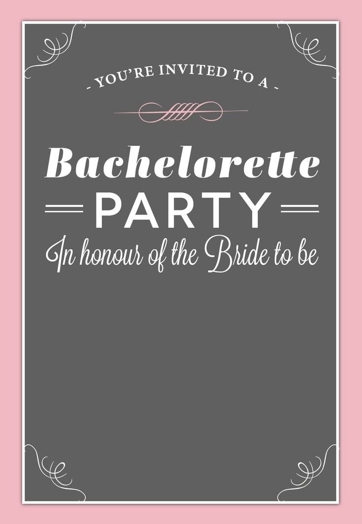 Bachelorette Party Invitations Template Free 18 Best Free Bachelorette Party Invites Images On