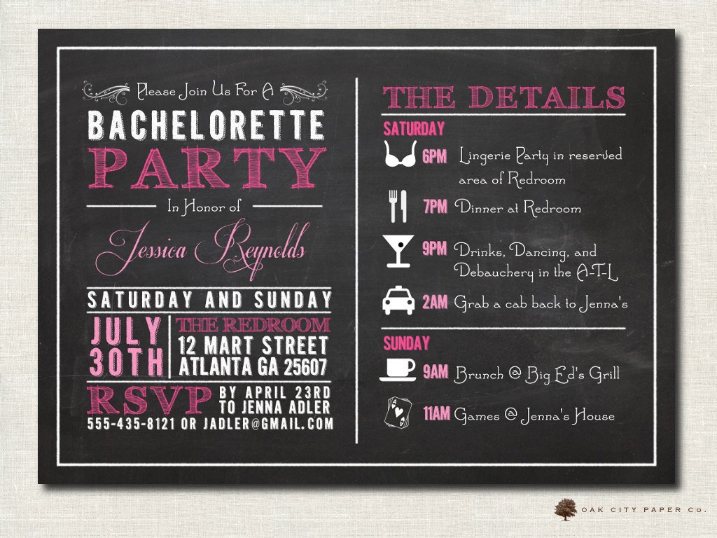Bachelorette Party Invitations Template Free Bachelorette Invitation Bachelorette Party Invitation