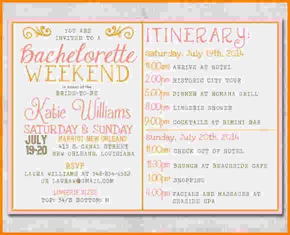 Bachelorette Party Itinerary Template 17 Best Ideas About Bachelorette Itinerary On Pinterest