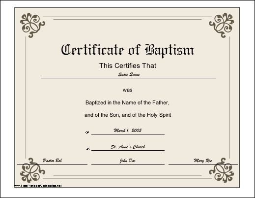 Baptism Certificate Template Word 10 Best Projects to Try Images On Pinterest