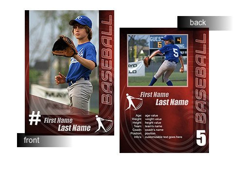 Baseball Card Template Photoshop 15 Psd Football Trading Card Baseball Trading